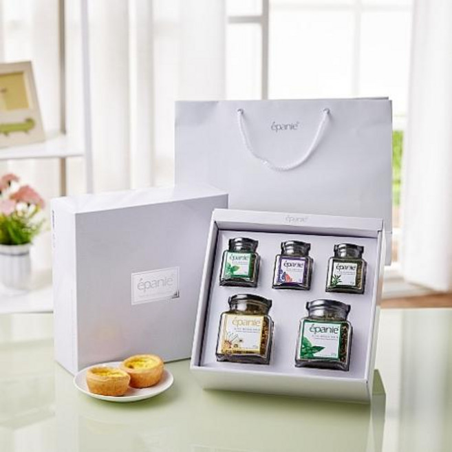에빠니 유기농 허브티 5종 선물세트, 해당제품선택, 1세트