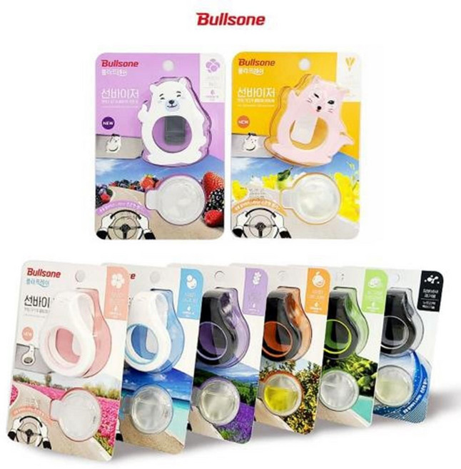 차량용 클립형 탈취제 방향제 4ml 새차선물 차냄새 귀여운방향제 새차냄새제거 세차선물, 1개, 라임모히또향