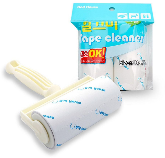 깔끄미 테이프크리너 T형+리필 (10cmx3m) 2P 1(EA) 260312