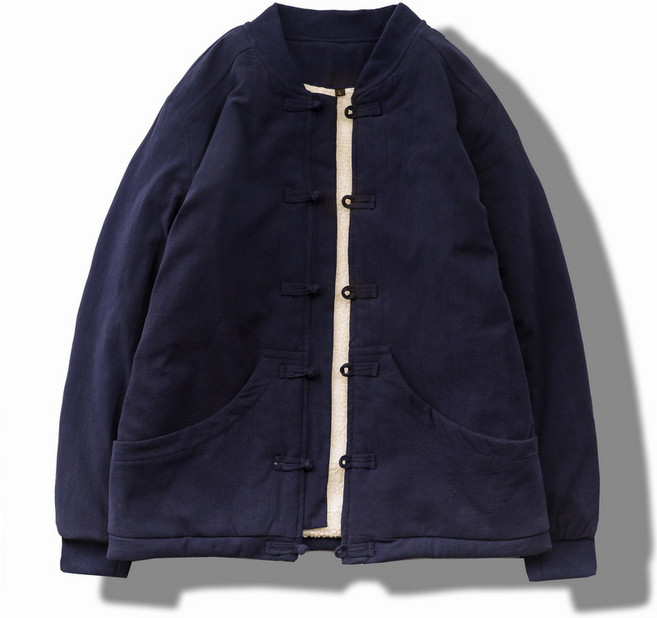 패션 심플 베이직 남성 봄 가을 카고 패딩 빈티지 스타일 오버핏 점퍼 3컬러