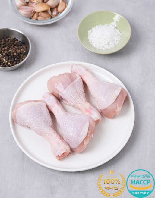 라라푸드 국내산100% 냉장 북채(닭다리), 1개, 1kg