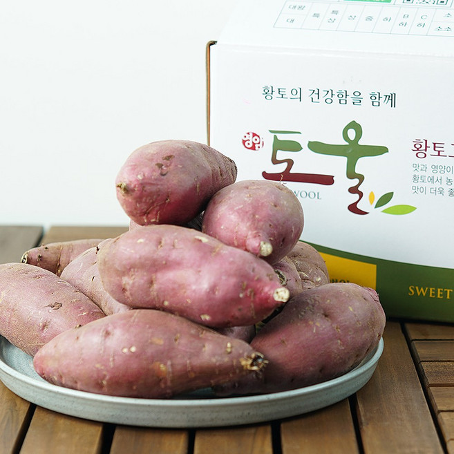 품질보증 영암 토울고구마 햇 꿀고구마, 토울 고구마 10kg 대, 1박스