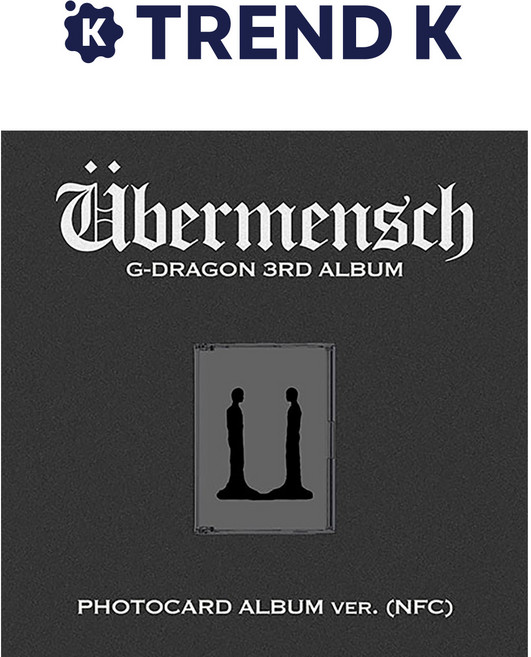 지드래곤 3집 앨범 [Ubermensch] 포카앨범 G-DRAGON 위버맨쉬 PHOTOCARD ALBUM Ver. (미개봉)