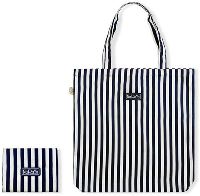 예스몰 데일리에코백(스트라이프) 포켓숄더백