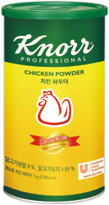 크노르 치킨 파우더, 1kg, 1개 - 쿠팡