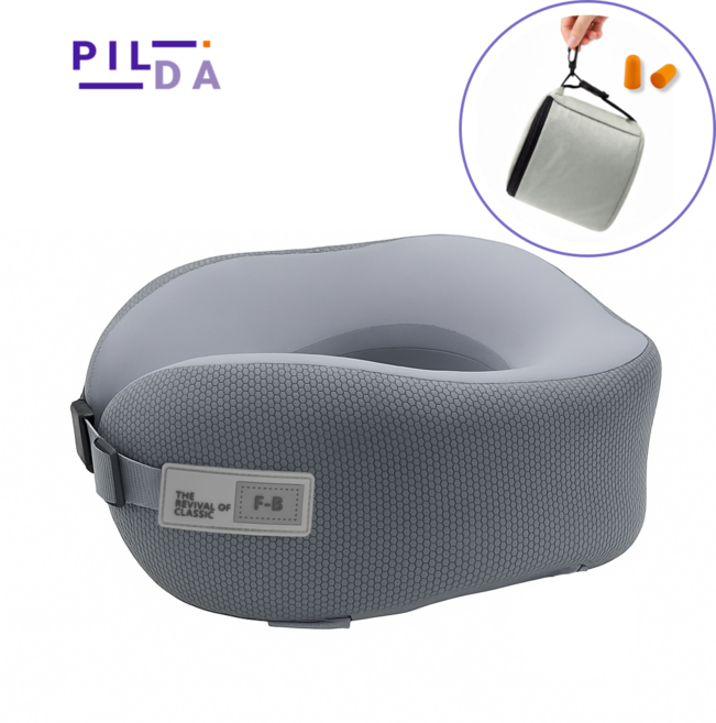 Fit BACK 여행목 목베개 기내용 메모리폼 휴대용 목 쿠션