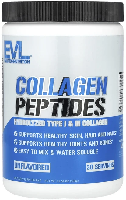 몸관리하세요 겨울입니다 EVLution Nutrition 콜라겐 펩타이드 무맛 330g(11.64oz) 특별관리진행, EVLutionNutrition콜라겐펩타이드무맛330g, 330g, 1개 - 쿠팡