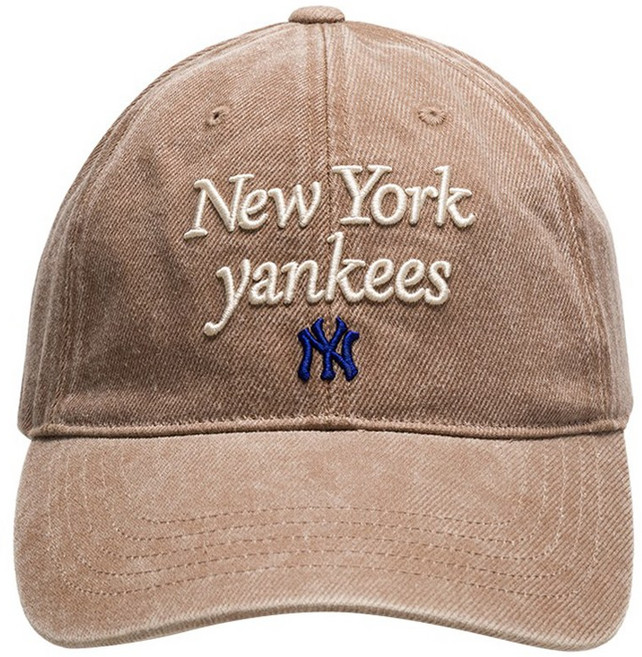 MLB 남녀 공용 스포츠 모자 3ACPVV04N-50BGD, 다크브라운