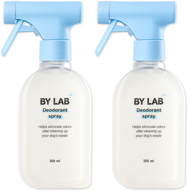 바이랩 탈취제 강아지 냄새 오줌 암모니아 배변 소변 얼룩 미생물 제거제, 2개, 300ml