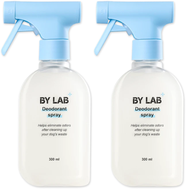 바이랩 탈취제 강아지 냄새 오줌 암모니아 배변 소변 얼룩 미생물 제거제, 2개, 300ml - 쿠팡