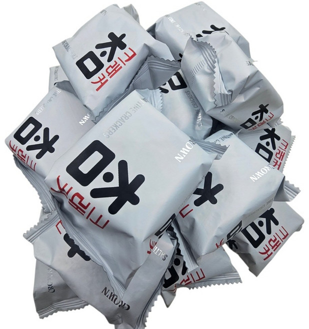 크라운 참크래커 개별포장 대용량간식 사무실간식 단체, 45개