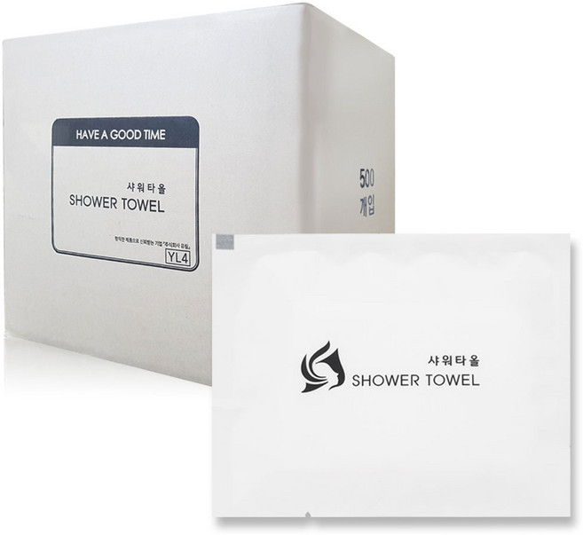 일회용 샤워타올 500개, 500개입, 1개