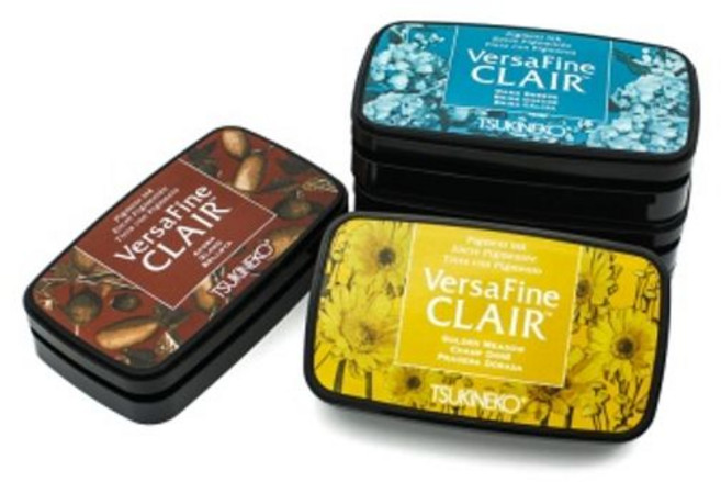 츠키네코 VersaFine Clair 잉크패드, VF-CLA-451(Fallen Leaves), 잉크 색상