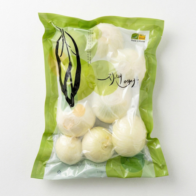 국산 깐양파 착착 진공포장 (중), 1개, 5kg