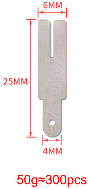 50g 니켈 스트립 T/L/Y/H 모양 시트 플레이트 배터리 도금 강철 벨트 스폿 용접 커넥터, 50g 11, 1개