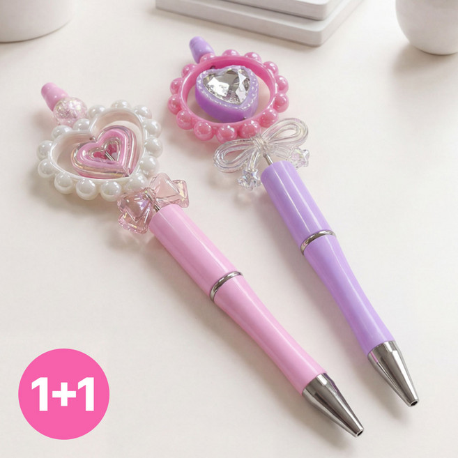 토이토이 DIY 볼펜 꾸미기 세트 볼꾸 선물세트, 1세트, 혼합색상