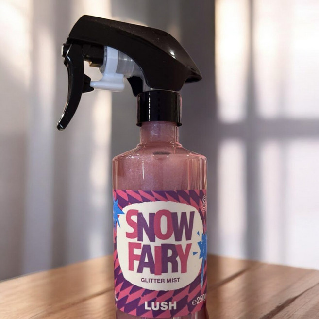 Lush 러쉬 스노우 페어리 글리터 미스트 스프레이 250g, 1병