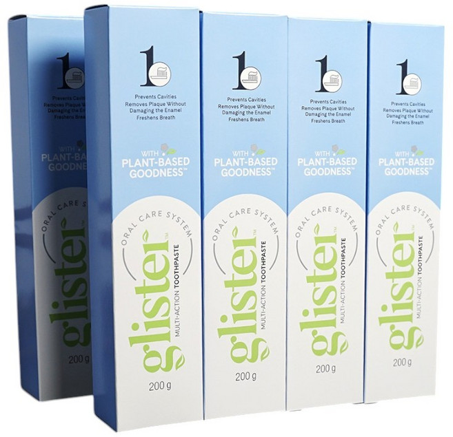 글리스터 치약 멀티액션, 200g, 8개