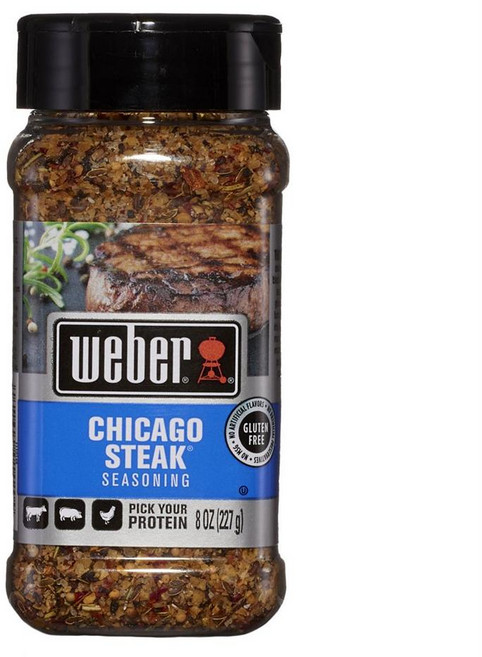 Weber 웨버 시카고 스테이크 시즈닝 227g, 1개