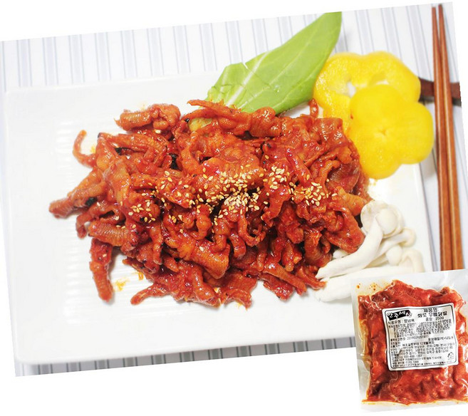 화로 무뼈 불 닭발 안주세상250g 업소용 식자재, 1개