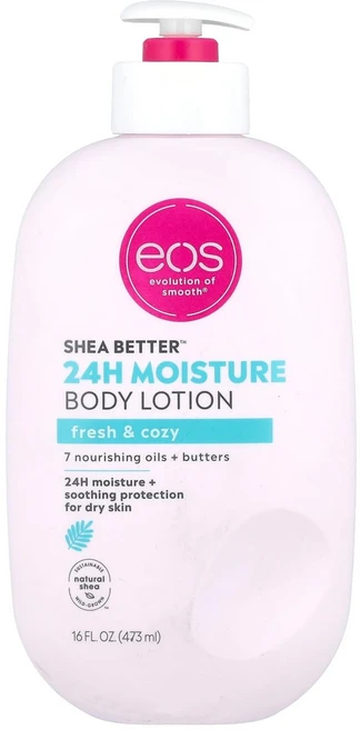 이오스 시어베터 24시간 보습 바디로션 프레시앤코지 473ml EOS-70483 - 쿠팡