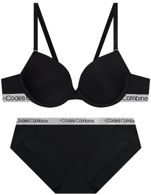 코데즈컴바인 이너웨어 아스킨 베이직 브라 팬티 세트