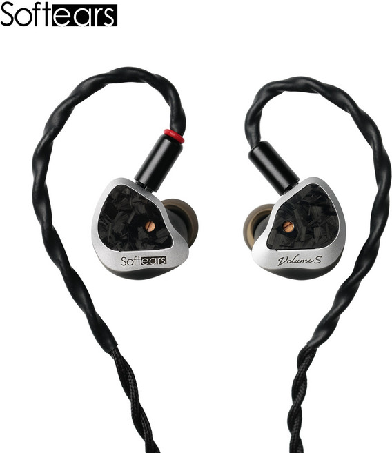 소리증폭기 음성 증폭기 난청보청기 Softears 볼륨 S 이어폰 1DD 1 패시브 DD 2BA 3.5mm/4.4mm 교환 가능, [01] VOLUME S, 1개