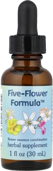 Flower Essence Services Five-Flower Formula™ Flower Essence Combination 1 fl oz 30 ml, 1개 - 쿠팡