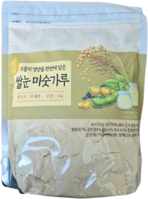 건강밥 쌀눈 미숫가루, 1kg, 1개, 1kg