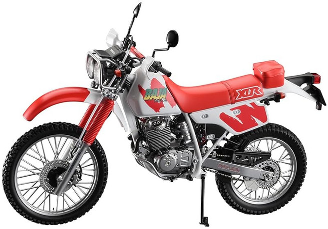 하세가와 1/12 혼다 XLR BAJA (MD22) 1991년형 프라모델 BK16 (오토바이), 1개