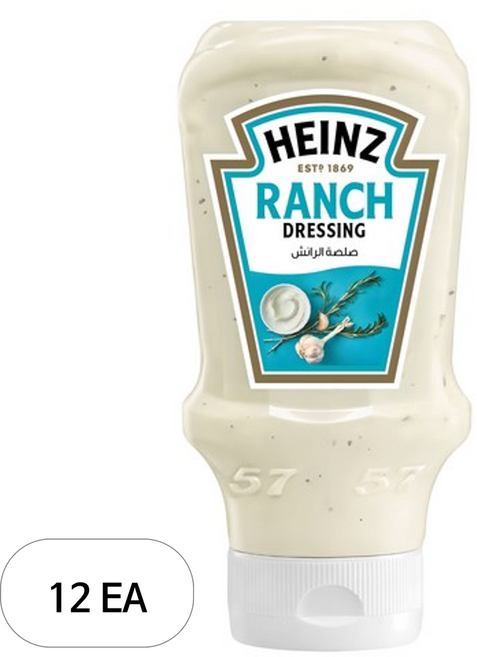 하인즈 랜치 드레싱, 418.5g, 12개