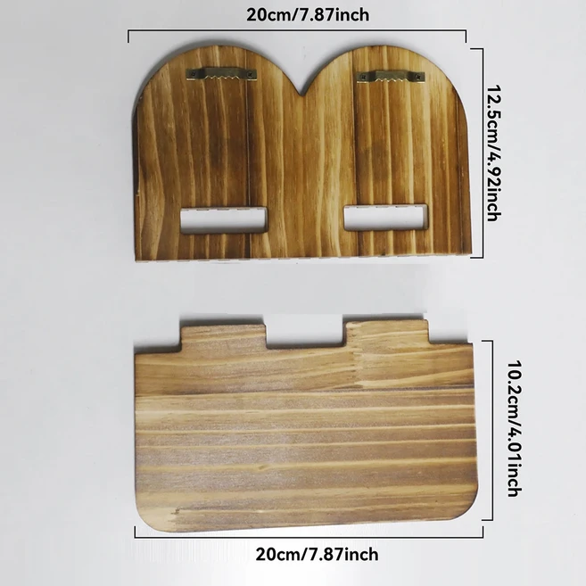 소박한 보헤미안 스타일 무지개 플로팅 선반 나무 벽걸이 수납 랙 홈 데코 식물 양초 침실 공간 절약 정리, 5. A9, 1개