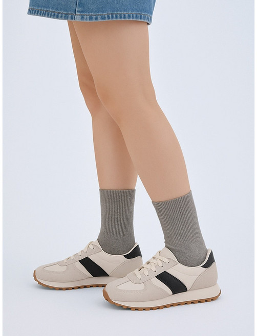 슈펜 엔씨 충장점 우먼스 PU 조거 스니커즈 HPCR6FA306