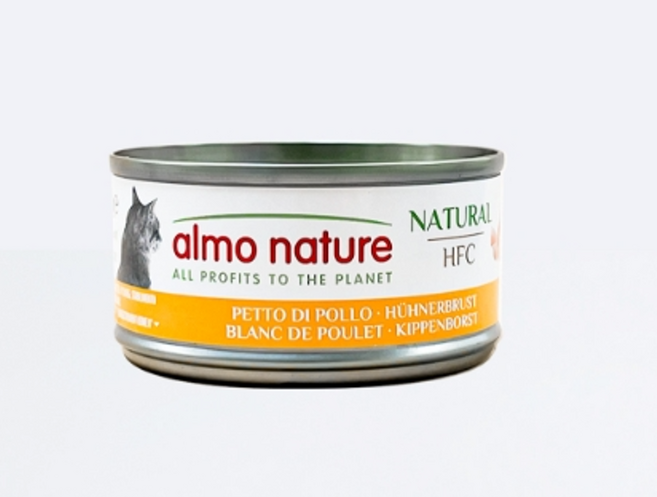 알모네이쳐 HFC 내츄럴 캣(7종) 70g x 12개/고양이습식사료, 12개, 닭고기