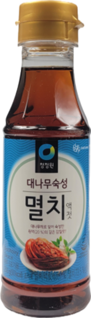 청정원 멸치액젓, 250g, 7개