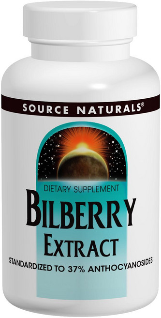 SOURCE NATURALS 山桑子萃取錠 100mg, 120顆, 1罐