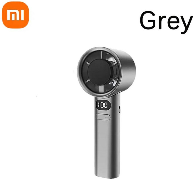 샤오미 미지아 120 풍속 ​ 미니 휴대용 핸디형 무선 선풍기 USB 충전식 야외용 팬, 01 M11-Grey