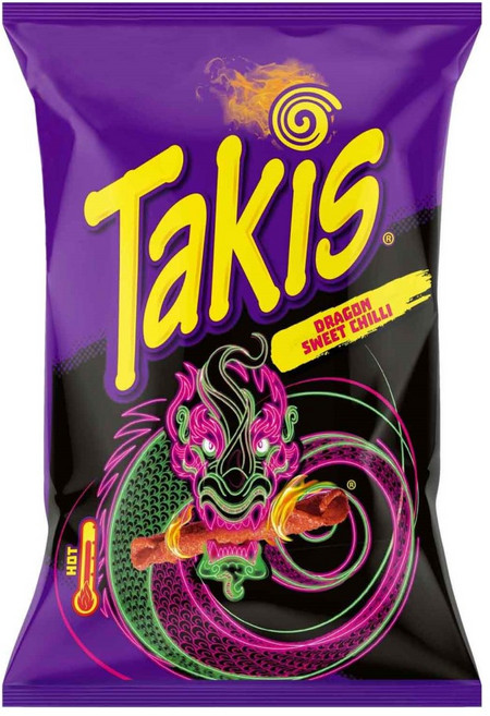 미국 타키스 또띠아칩 드래곤 스윗 칠리 100g, 1개