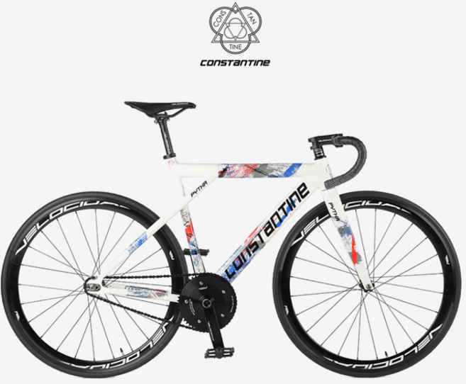 2025 콘스탄틴 피타 픽시자전거, 1개, 54cm, 화이트