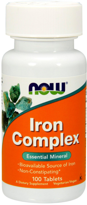 나우푸드 철분 컴플렉스 타블렛, 100정, 1개