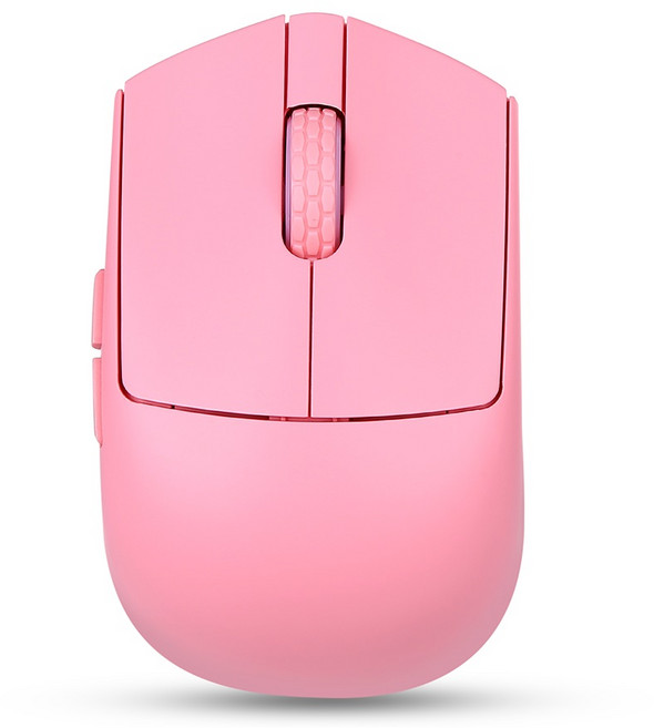 버티컬 마우스Darmoshark M5 Pro 무선 3 모드 게임용 마우스 Pixart Paw3950 센서 사무실 경량 인체 공학적, 02 M5 Pro Pink