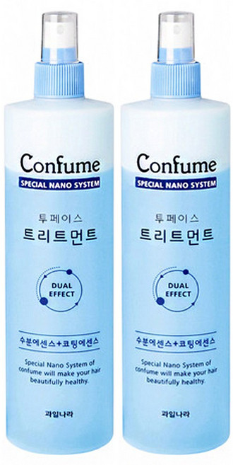과일나라 컨퓸 투페이스 트리트먼트, 530ml, 2개