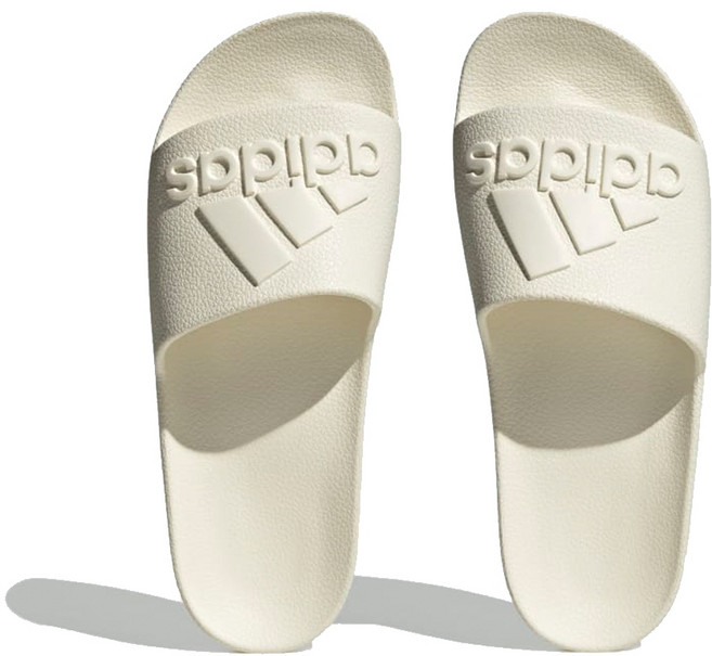 adidas ADILETTE AQUA 男女拖鞋, 白, UK12-30.5CM