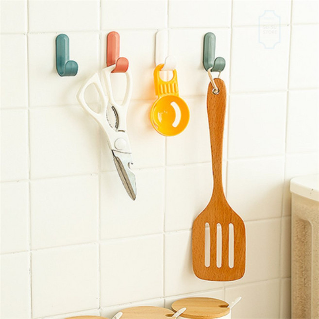 심플 부착 걸이후크 우산걸이, 1개