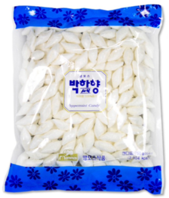 박하향사탕 박하사탕 가위박하사탕 업소용사탕, 750g, 2개