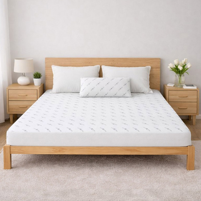 라인하우스 3D메쉬 사계절용 돌침대 전용매트 밀림방지매트 3cm, 라인하우스 메쉬