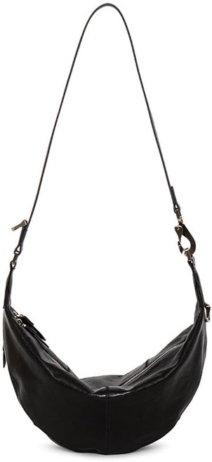 VENUSY 韓國 LE-JUNEV 半月型皮革單肩包