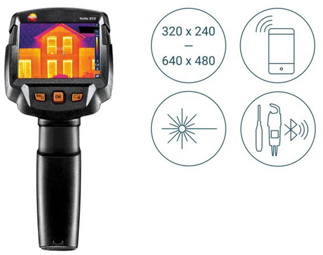 TESTO 872 테스토 열화상카메라, 1개