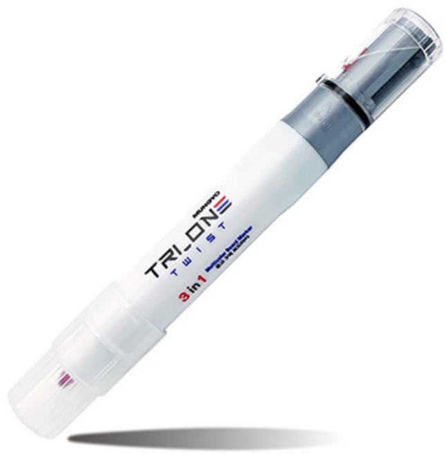 문교 3색 보드마카 (흑+청+적) - 6개입