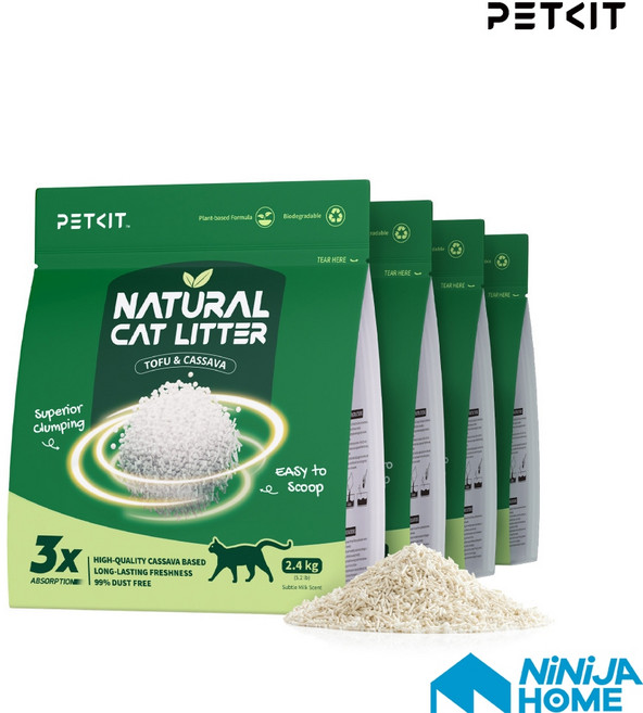PETKIT 佩奇 植物混合貓砂 2.4kg, 1個